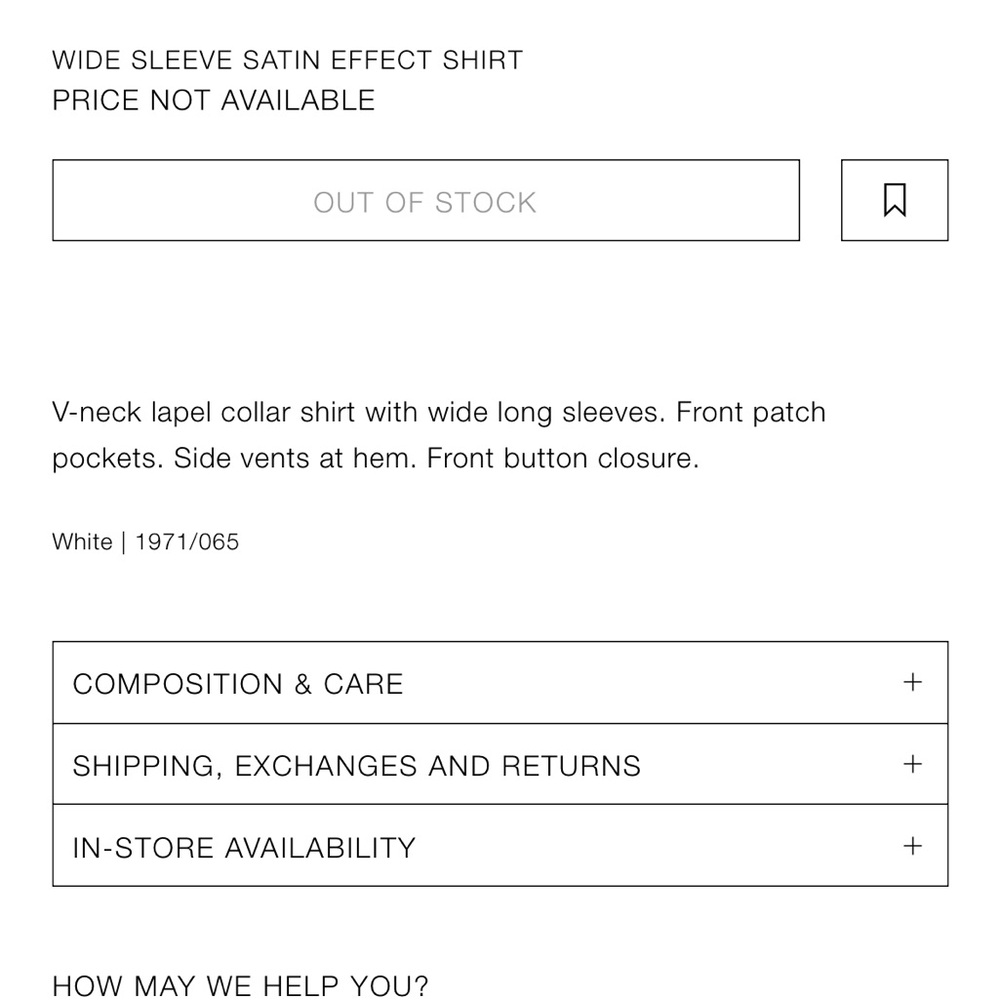 Zara cropped button down - Picture 4 of 4